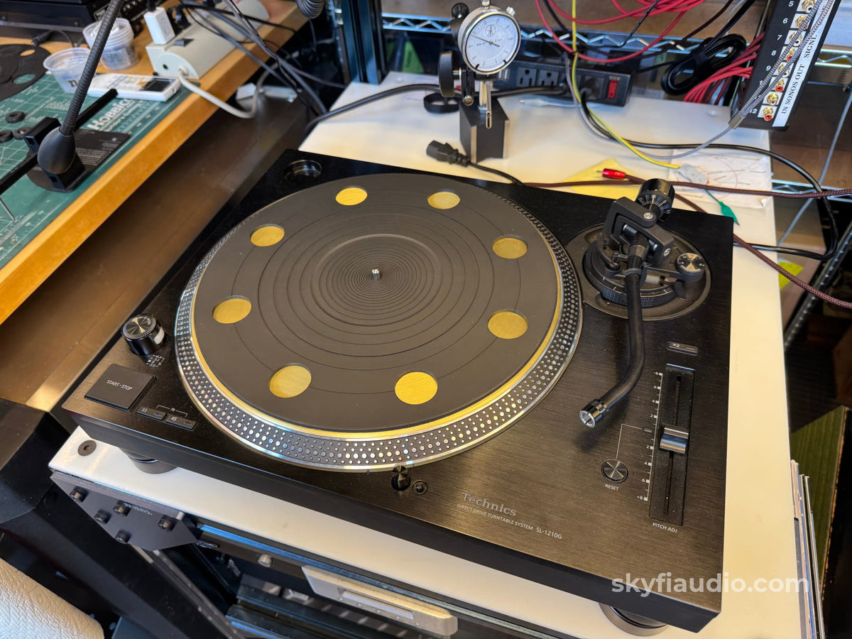 SkyFi Custom See Thru Record Mat For Technics + Others Accessory