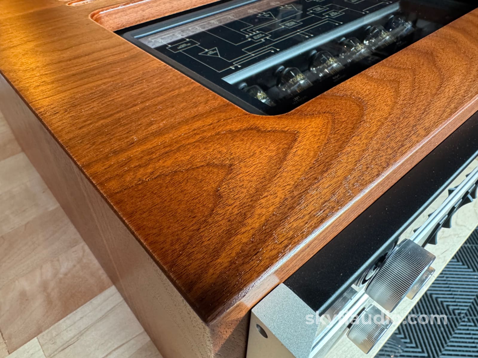 SkyFi Custom Wood Cabinet for Modern McIntosh C22 Accessory