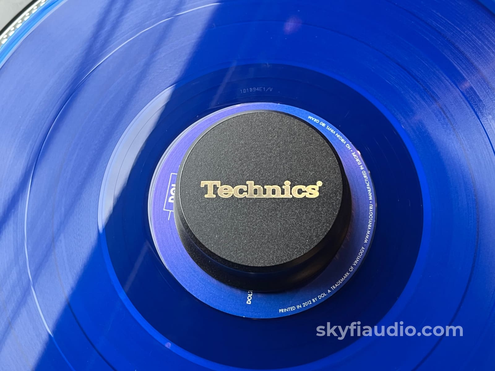 Skyfi Record Puck - Solid Brass W/Matte Black Finish Perfect For Technics Turntables Accessory