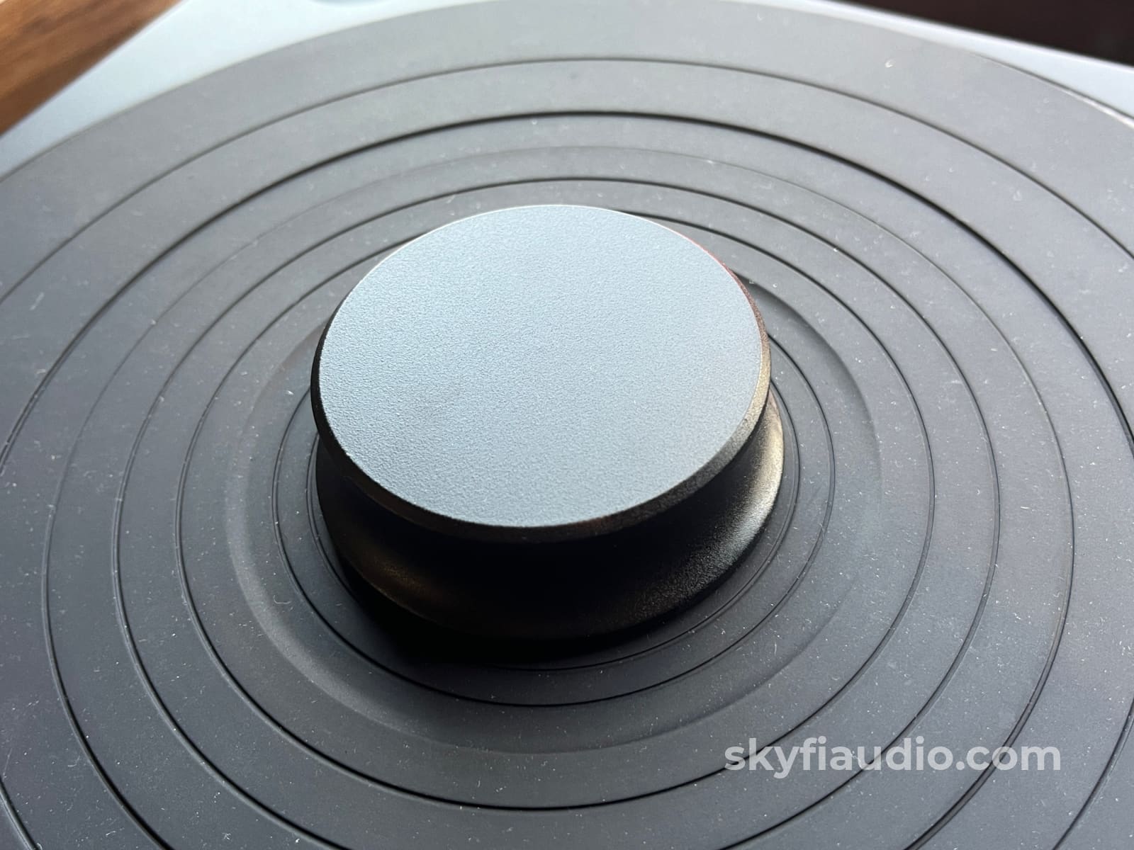 Record Puck – Solid Brass Black - Perfect For Technics Turntables Accessory