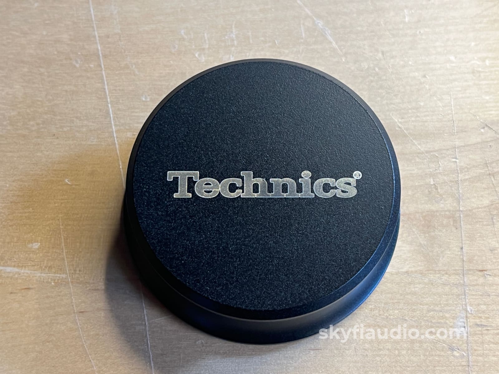 Skyfi Record Puck - Solid Brass W/Matte Black Finish Perfect For Technics Turntables Accessory