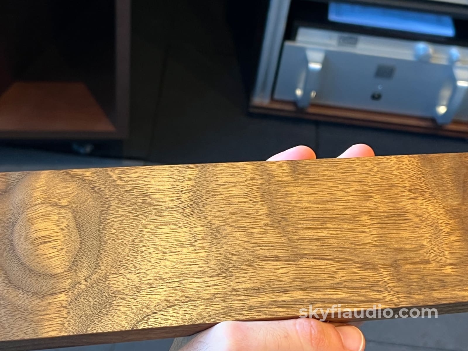 Wood Plinth For Technics Sl-1200G and Others - Unique Figuring Accessory