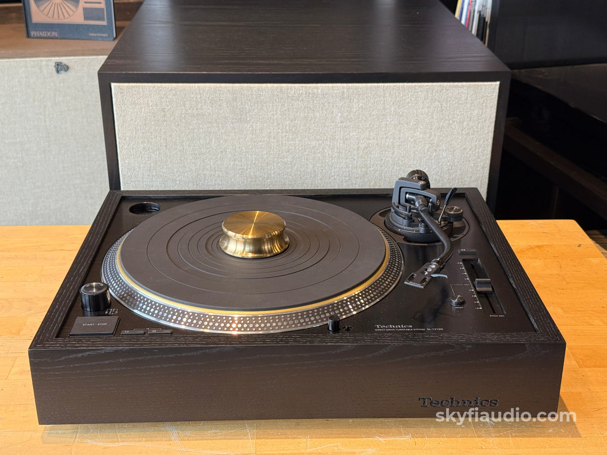SkyFi Wood Plinth for Technics SL-1200G and Other Models Accessory