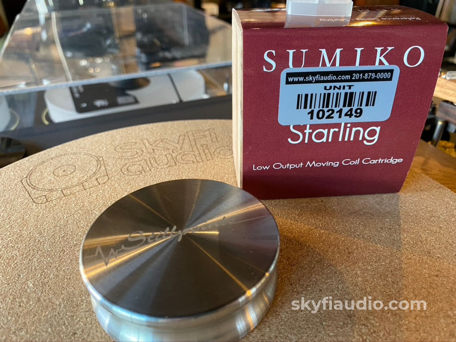 Slate Thorens Td-124 Skyfi Ultimate Build With New Sumiko Cartridge And Power Supply Turntable