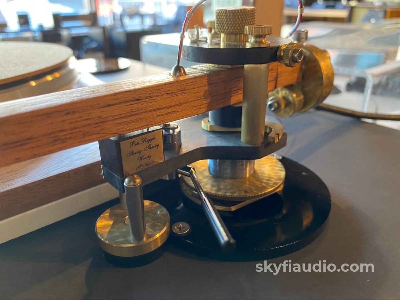 Slate Thorens Td-124 Skyfi Ultimate Build With New Sumiko Cartridge And Power Supply Turntable