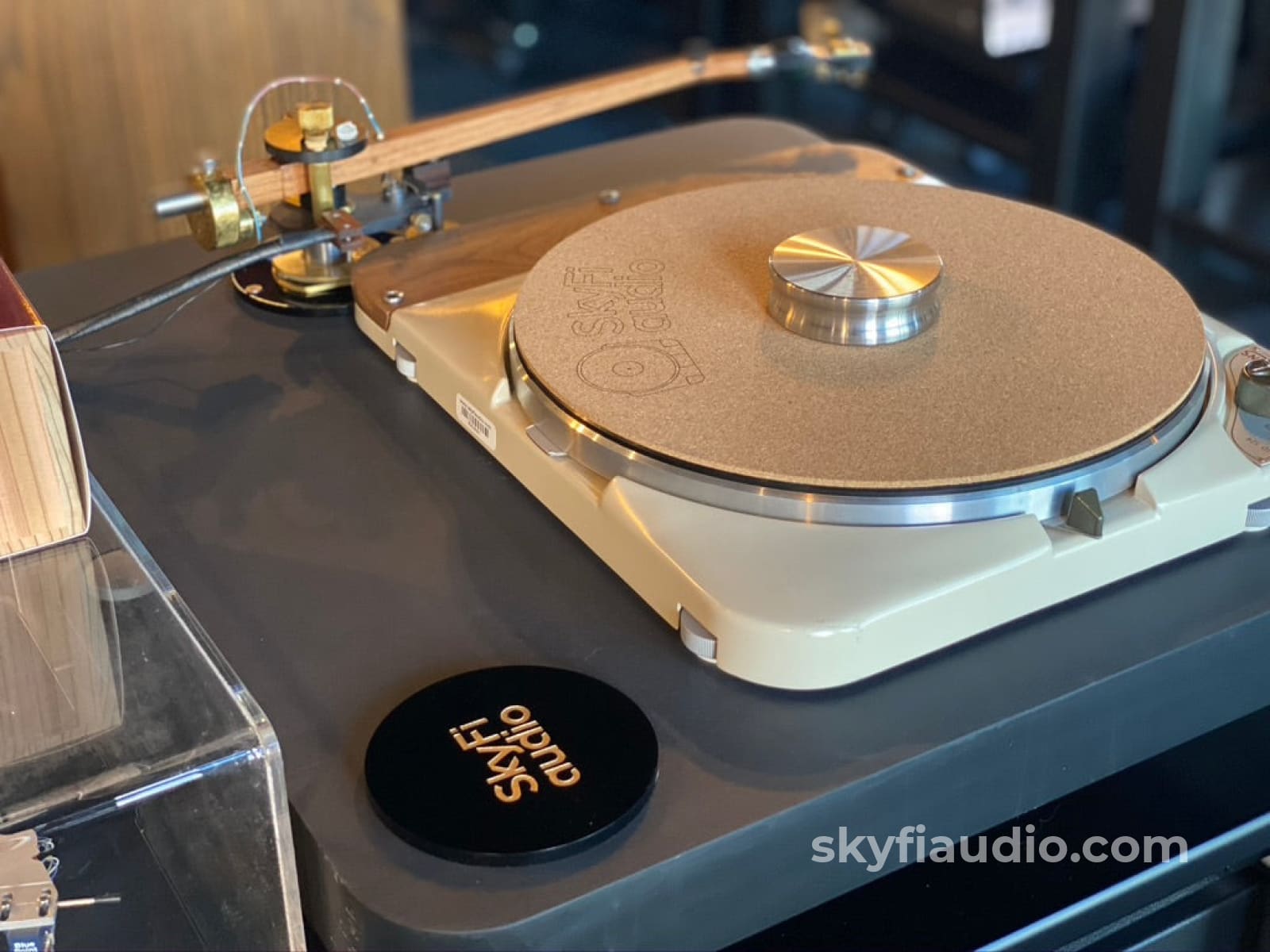 Slate Thorens Td-124 Skyfi Ultimate Build With New Sumiko Cartridge And Power Supply Turntable