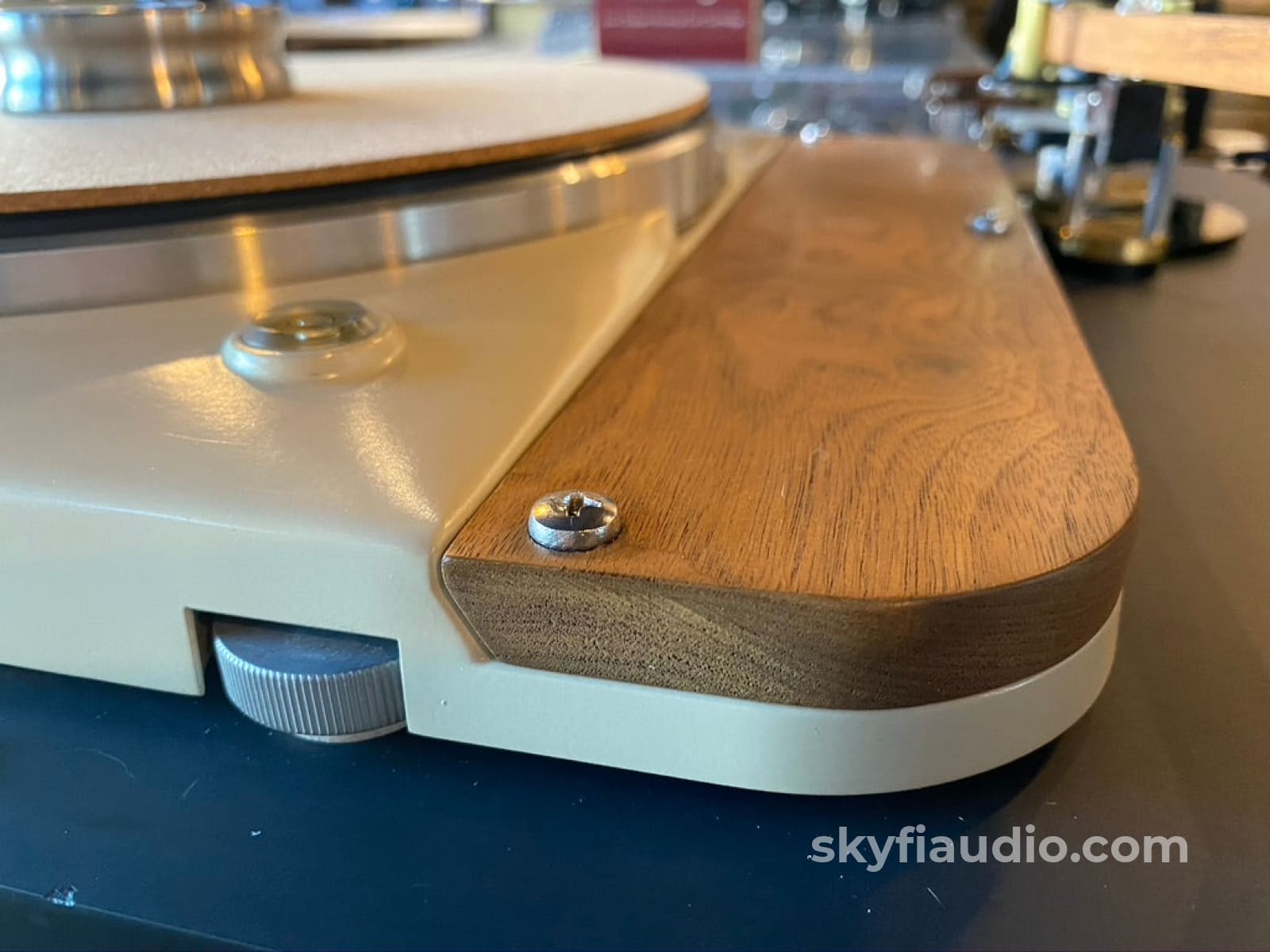 Slate Thorens Td-124 Skyfi Ultimate Build With New Sumiko Cartridge And Power Supply Turntable