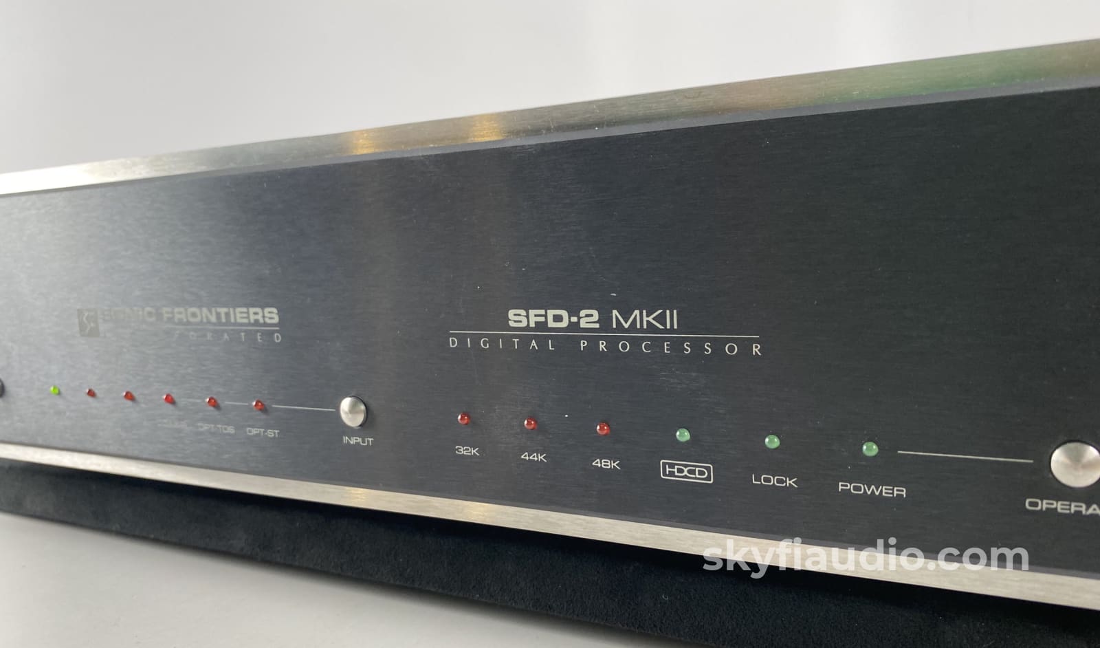 Sonic Frontiers Sfd-2 Mkii Vintage Tube Dac With Hdcd Full Skyfi Restoration Cd + Digital