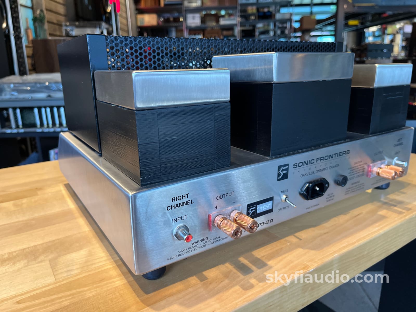 Sonic Frontiers SFS-80 Vintage Tube Amplifier - Serviced - Amplifier