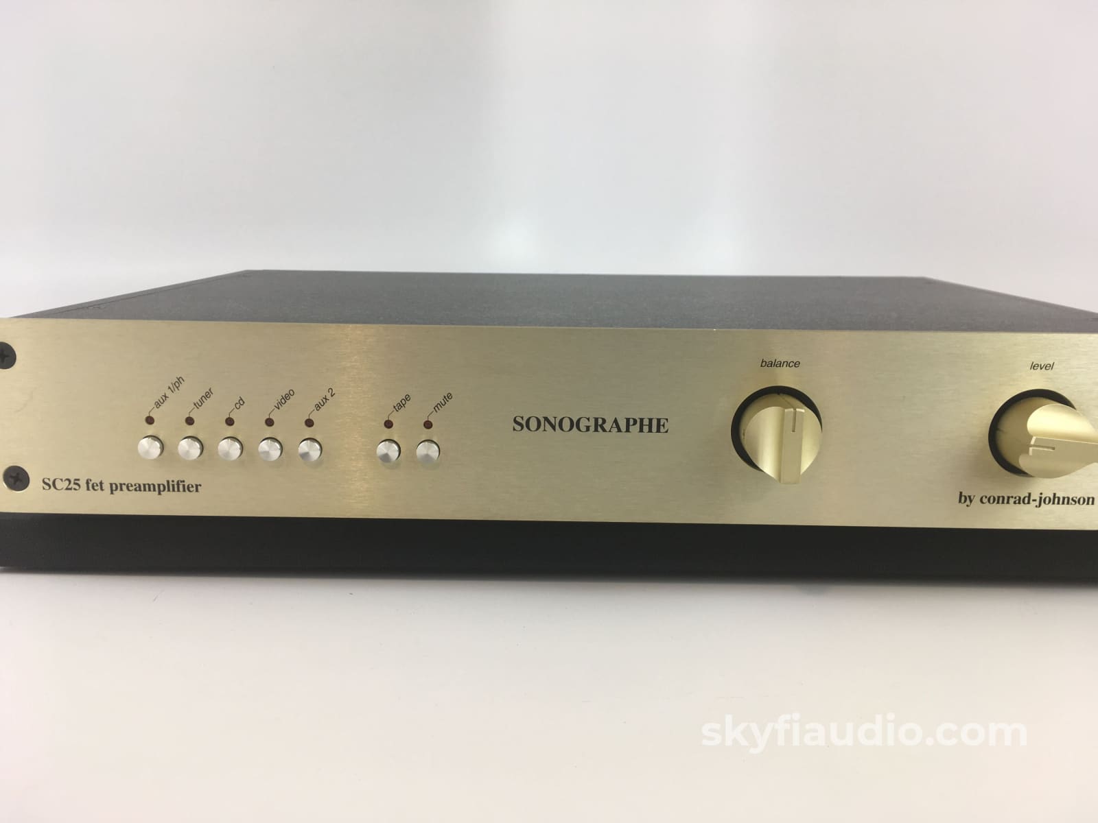 Sonographe Sc25 Fet Preamp By Conrad-Johnson Preamplifier