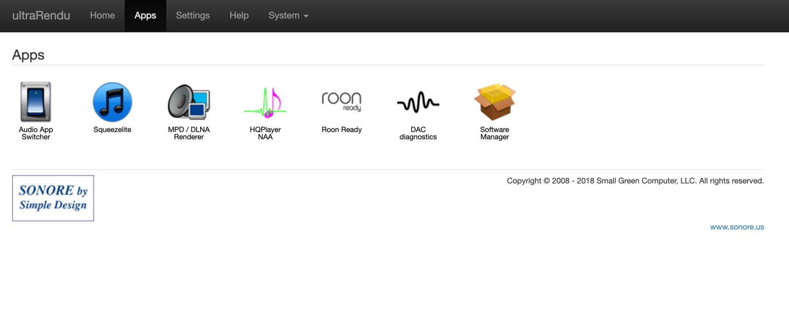 Sonore Ultrarendu Network Streamer Accessory