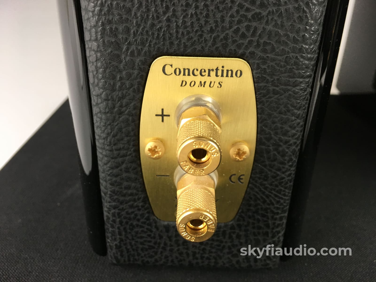 Sonus Faber Concertino Domus Speakers With Matching Stands