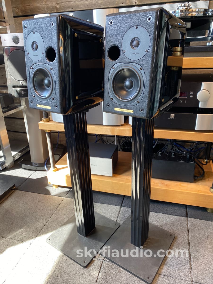 Sonus Faber Concertino Speakers with Matching Stands - WOW