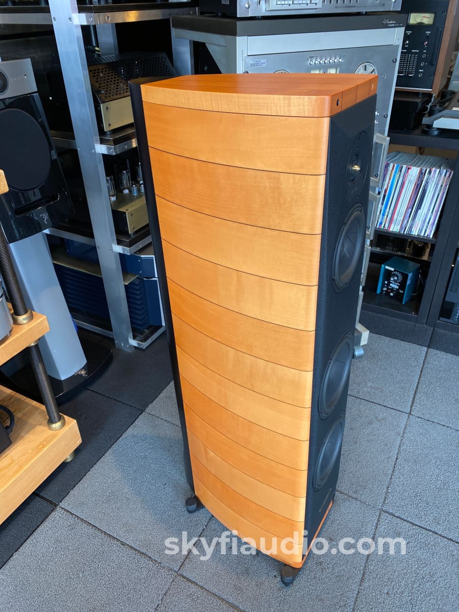 Sonus Faber Cremona Speakers In Maple Wood - Made Italy