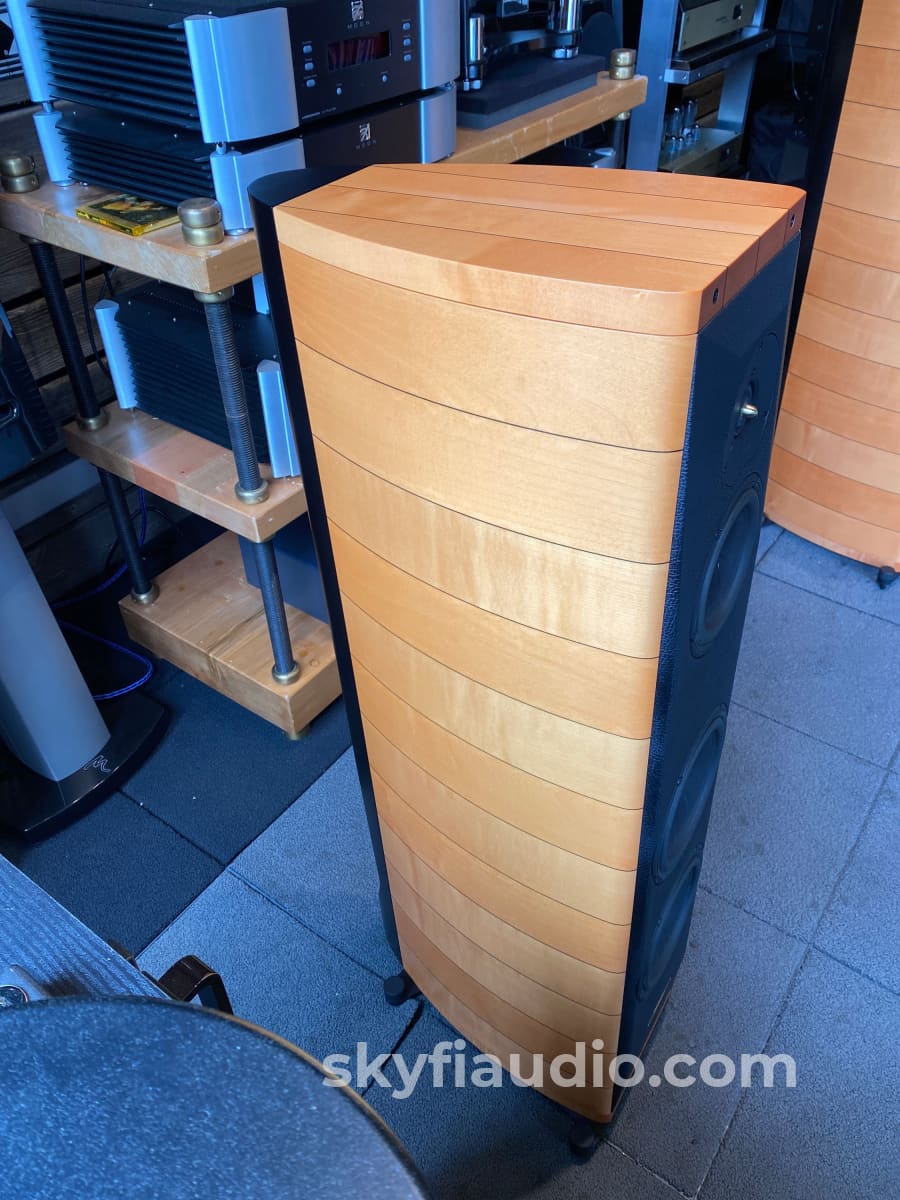 Sonus Faber Cremona Speakers In Maple Wood - Made Italy