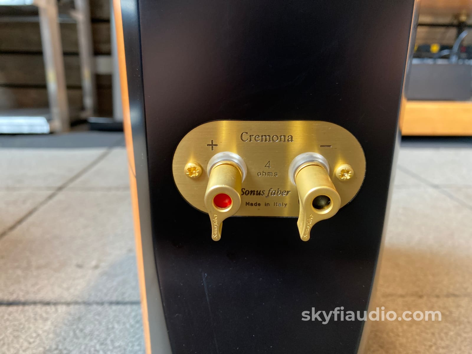 Sonus Faber Cremona Speakers In Maple Wood - Made Italy