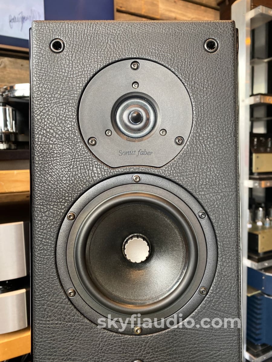 Sonus Faber Grand Piano Domus Speakers - Gorgeous and Made in Italy