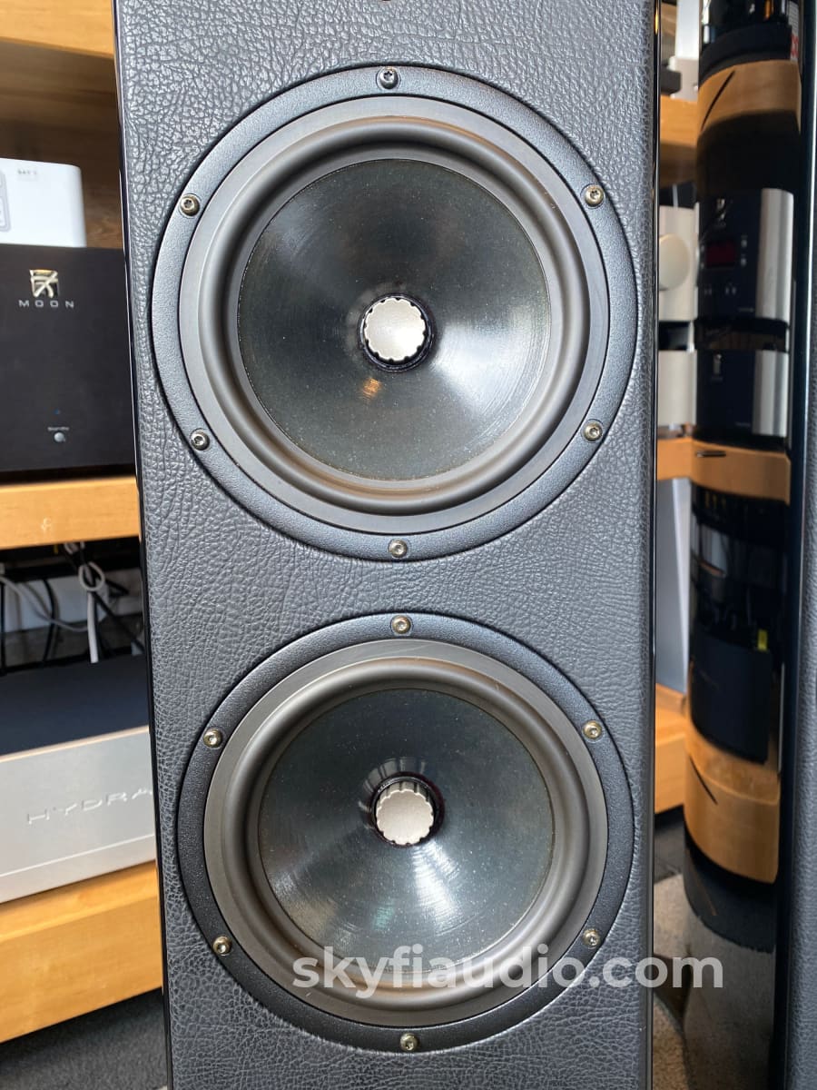 Sonus Faber Grand Piano Domus Speakers - Gorgeous and Made in Italy