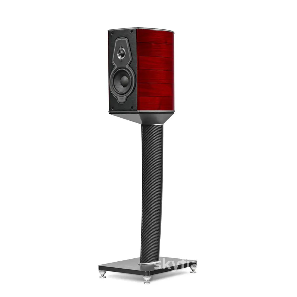 Sonus Faber Guarneri G5 Homage Bookshelf Speakers Red Lacquer