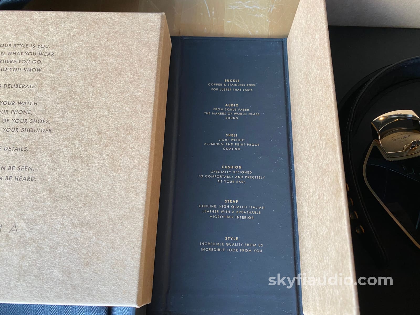 Sonus Faber Pryma Headphones - Nos (New Old Stock) Accessory