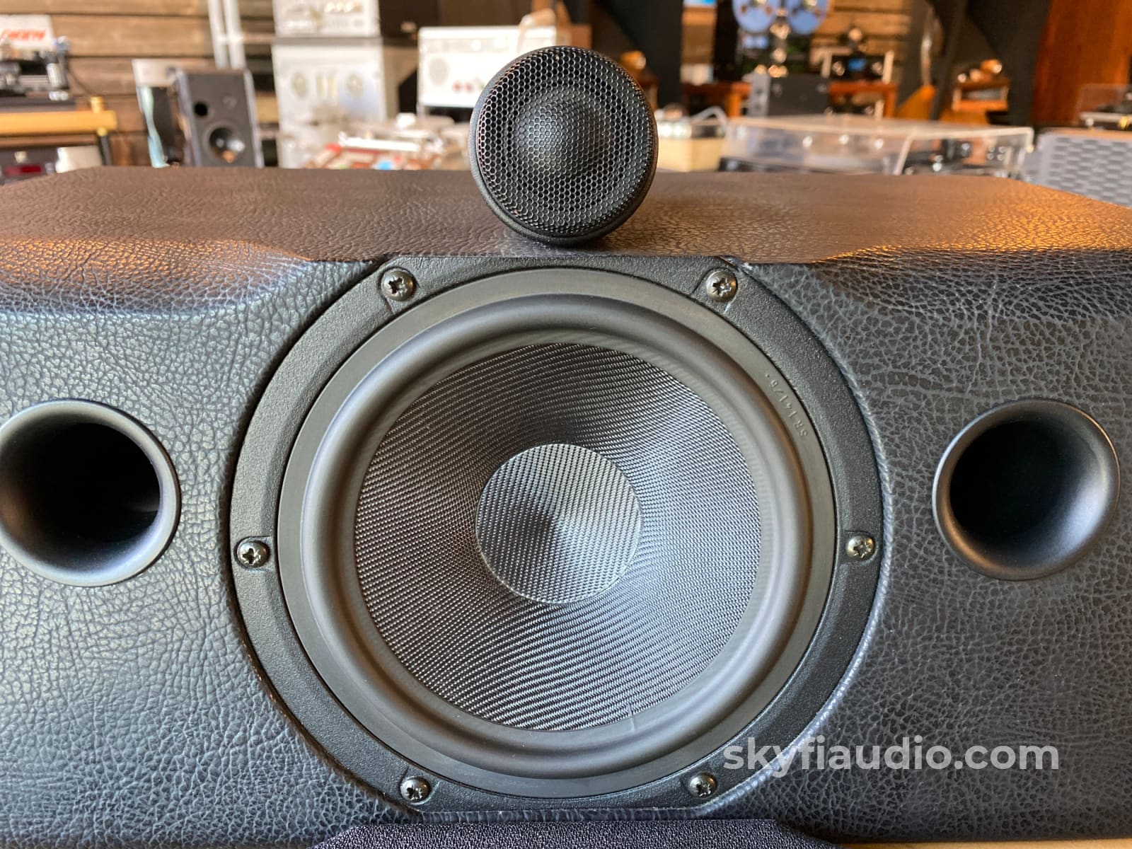 Sonus Faber Solo Home - Leather Bound Center Channel Speaker Speakers