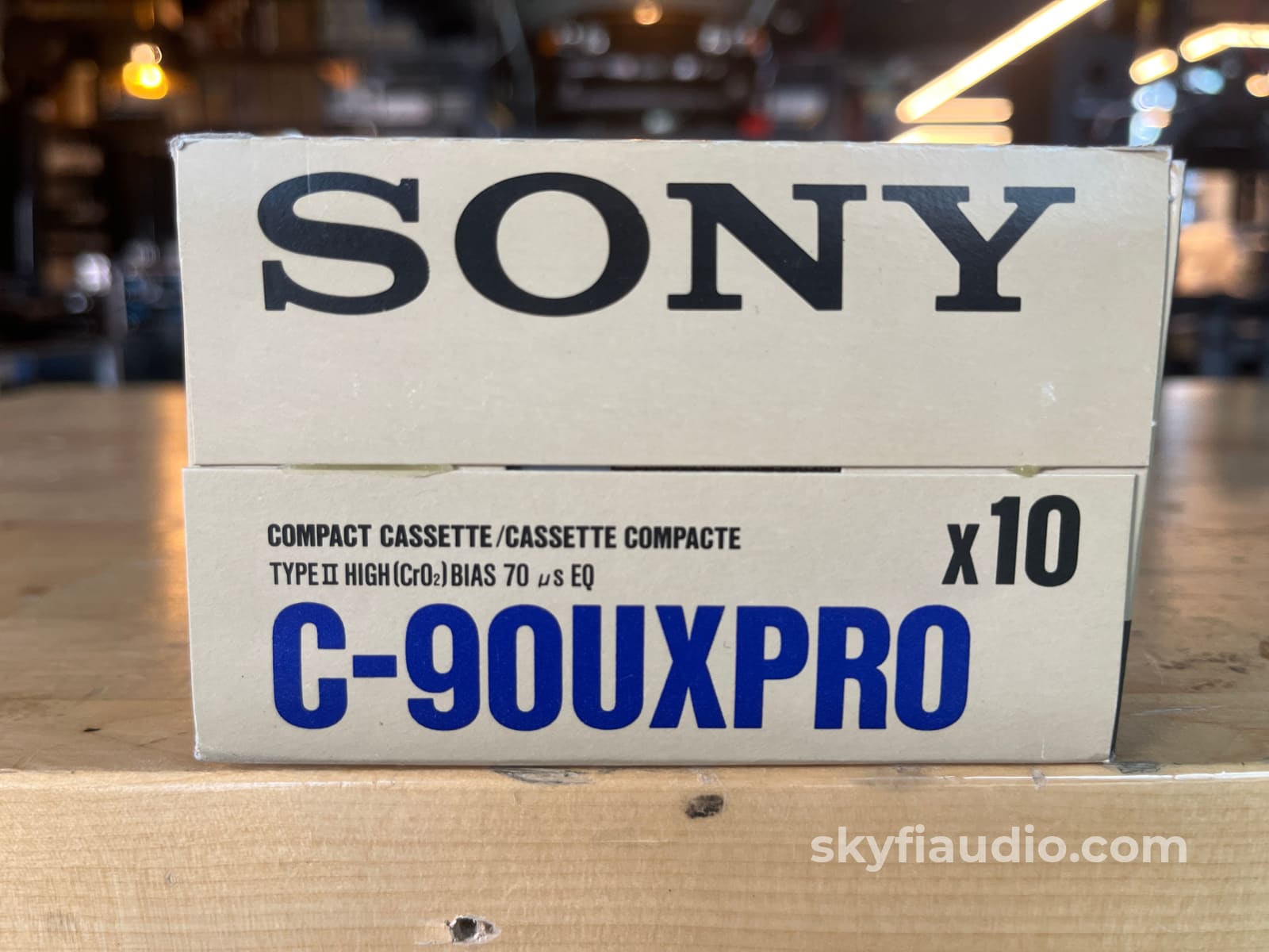 Sony C-90Uxpro Cassette Tapes (10 Pack) - Nos Music