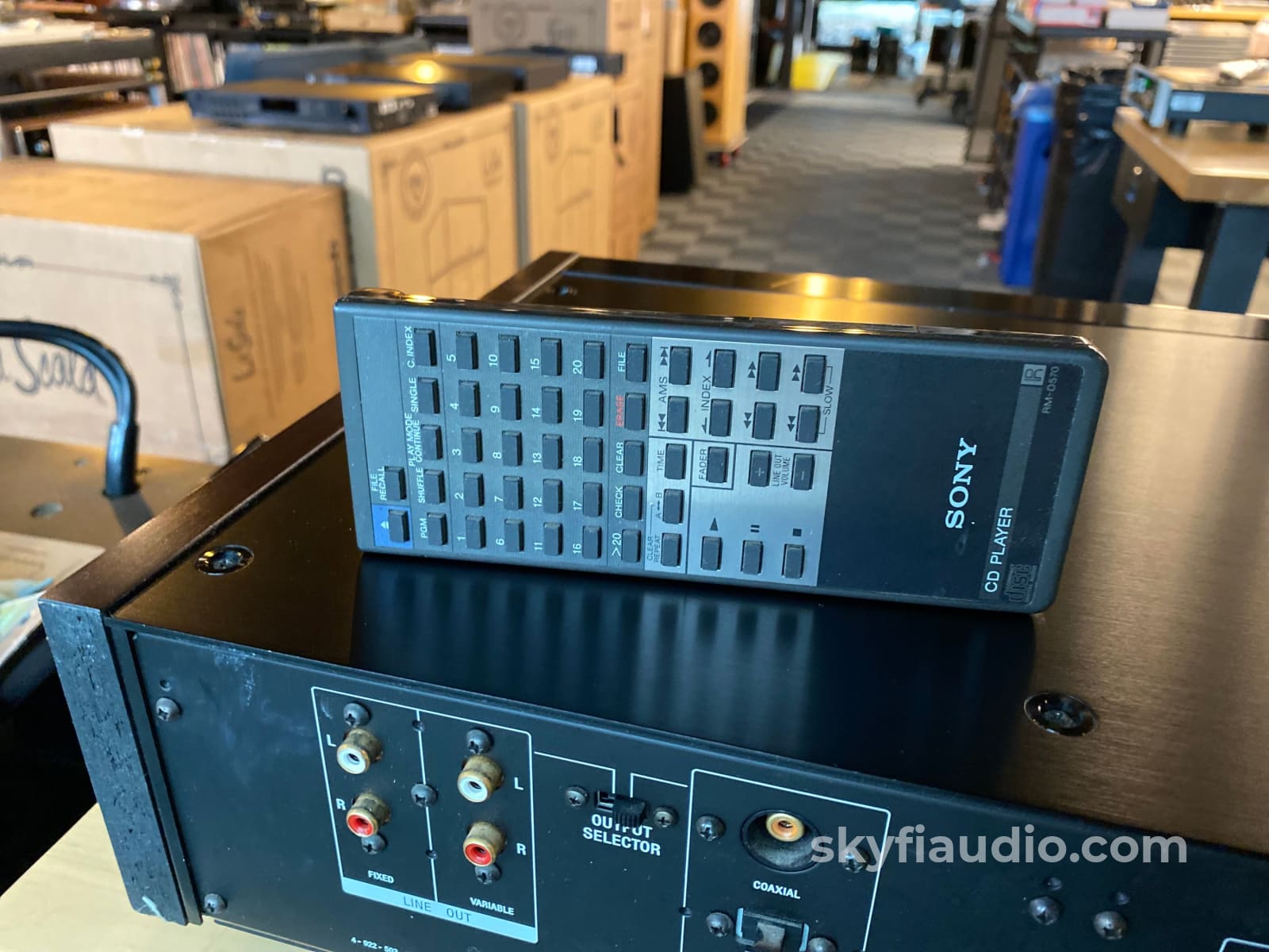 Sony Cdp-707Esd Vintage Cd Player With Remote - Our Favorite! + Digital