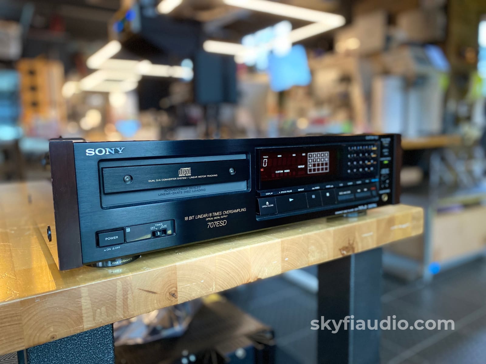 Sony Cdp-707Esd Vintage Cd Player With Remote - Our Favorite! + Digital