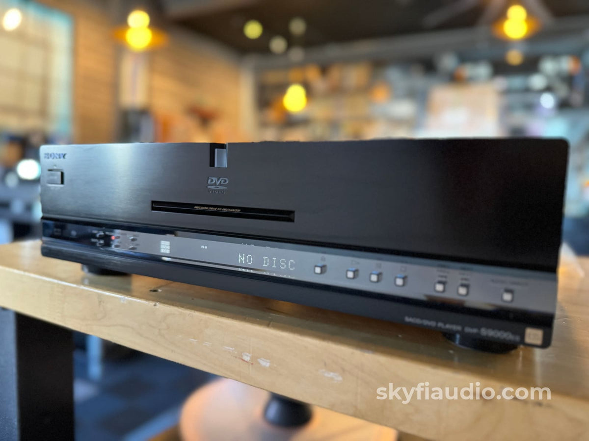 Sony Dvp - S9000Es Reference Dvd/Cd/Sacd Player Cd + Digital