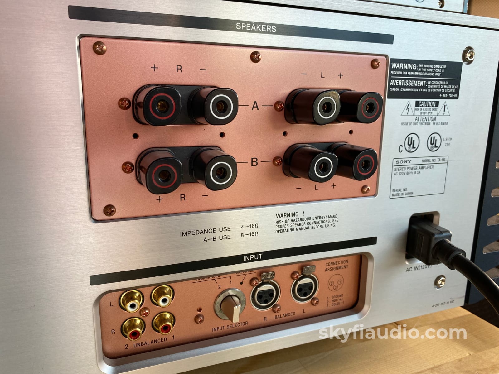 Sony Es Ta-N1 Amplifier And Ta-E1 Preamplifier Set - The Best Ever Made