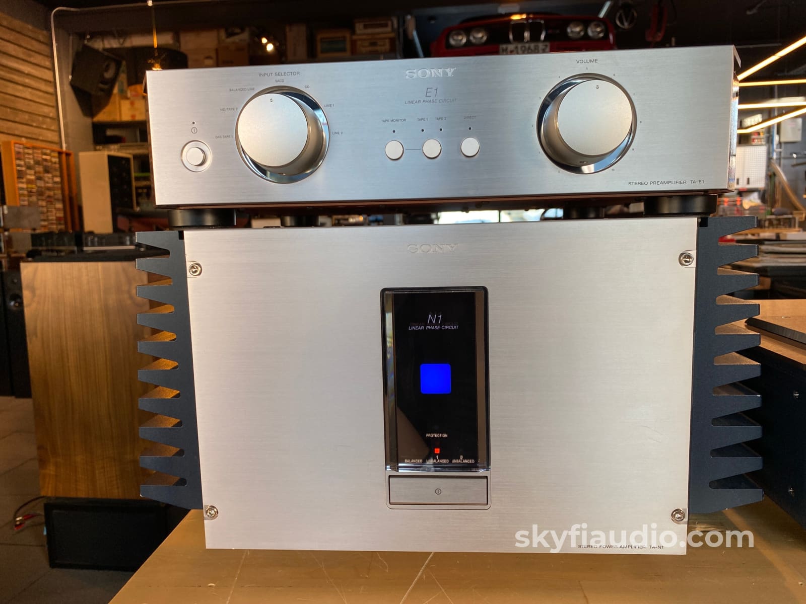 Sony Es Ta-N1 Amplifier And Ta-E1 Preamplifier Set - The Best Ever Made