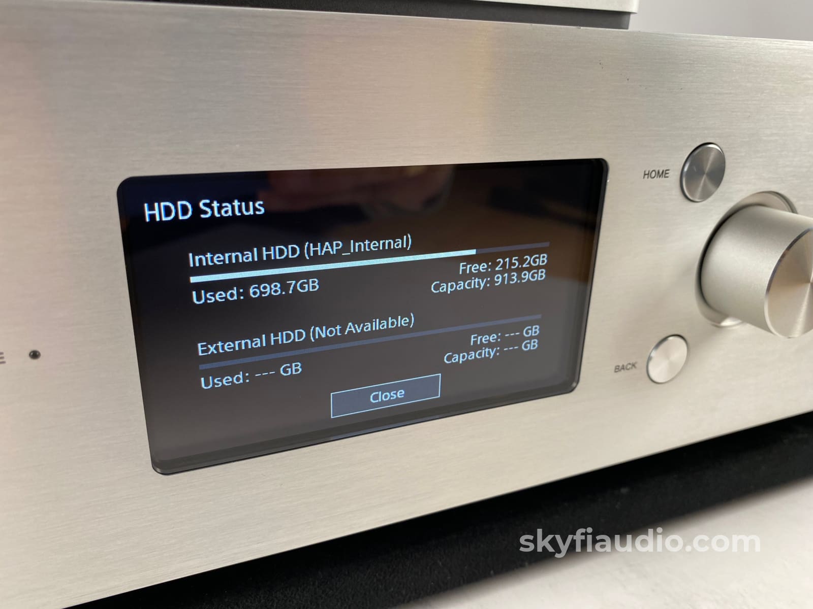 Sony HAP-Z1ES - Hi-Res DSD Player/Streamer LOADED with 1580 Albums