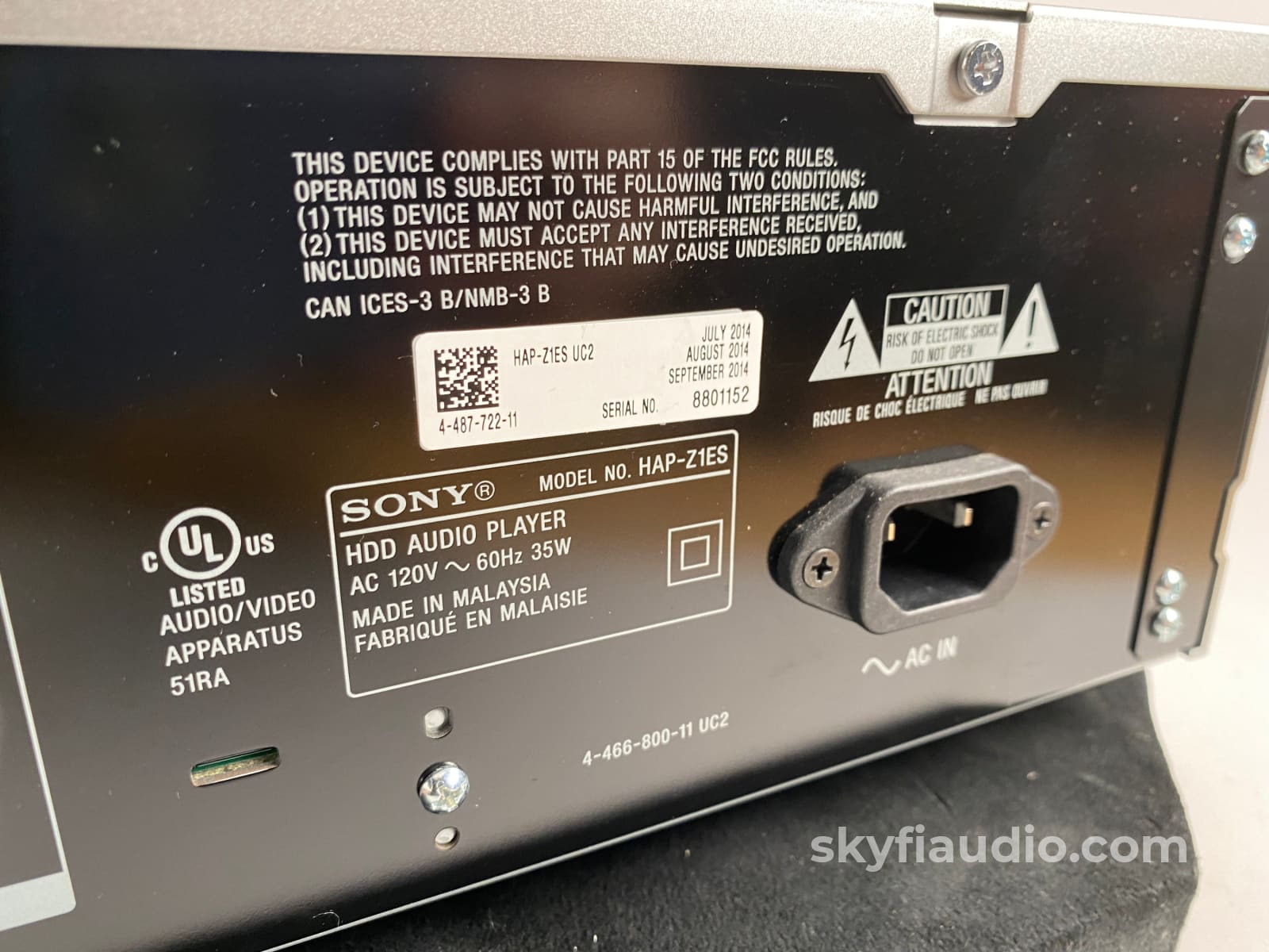 Sony HAP-Z1ES - Hi-Res DSD Player/Streamer LOADED with 1580 Albums