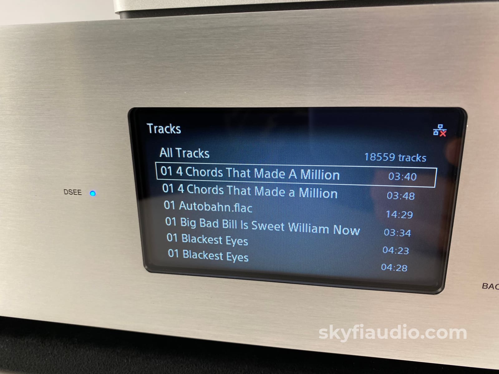 Sony HAP-Z1ES - Hi-Res DSD Player/Streamer LOADED with 1580 Albums