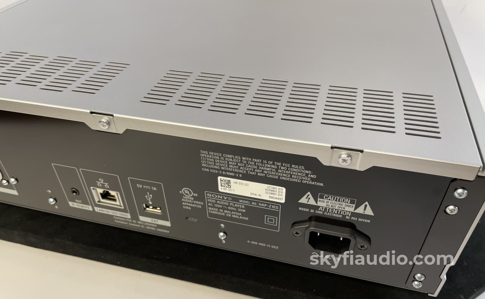 Sony Hap-Z1Es High-Resolution Audio Hdd & Network Player - Loaded With Music Cd + Digital