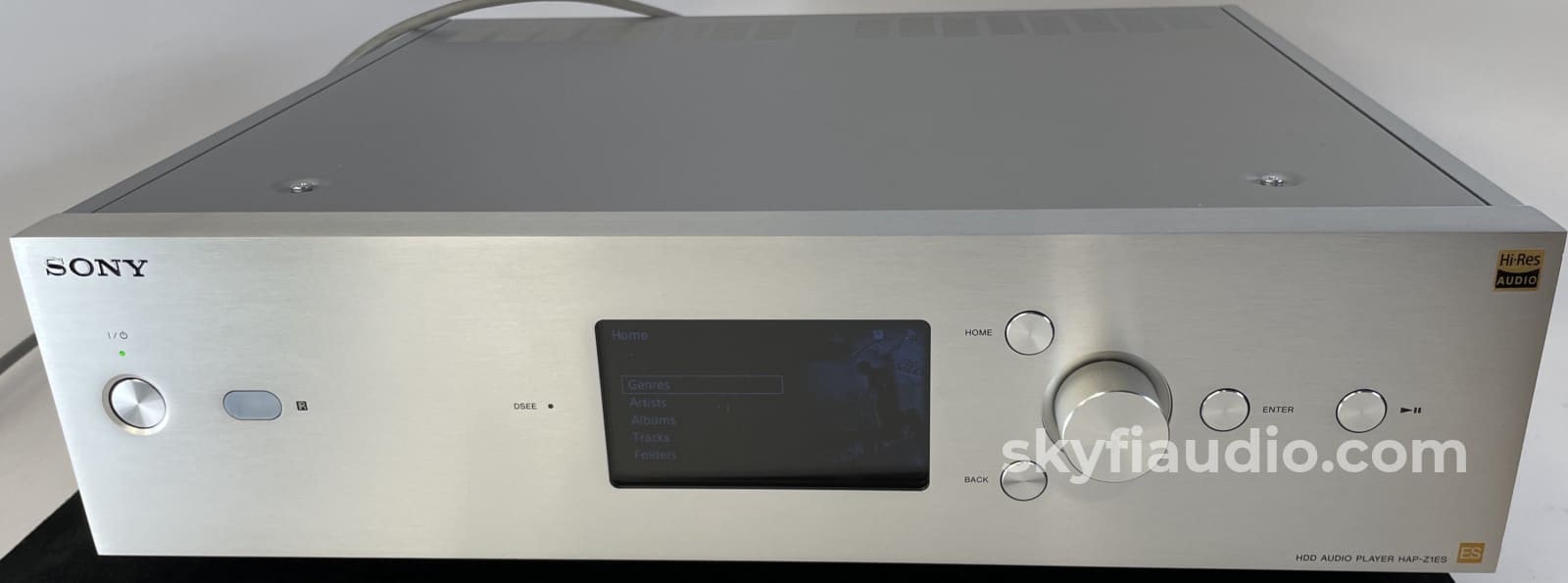 Sony Hap-Z1Es High-Resolution Audio Hdd & Network Player - Loaded With Music Cd + Digital