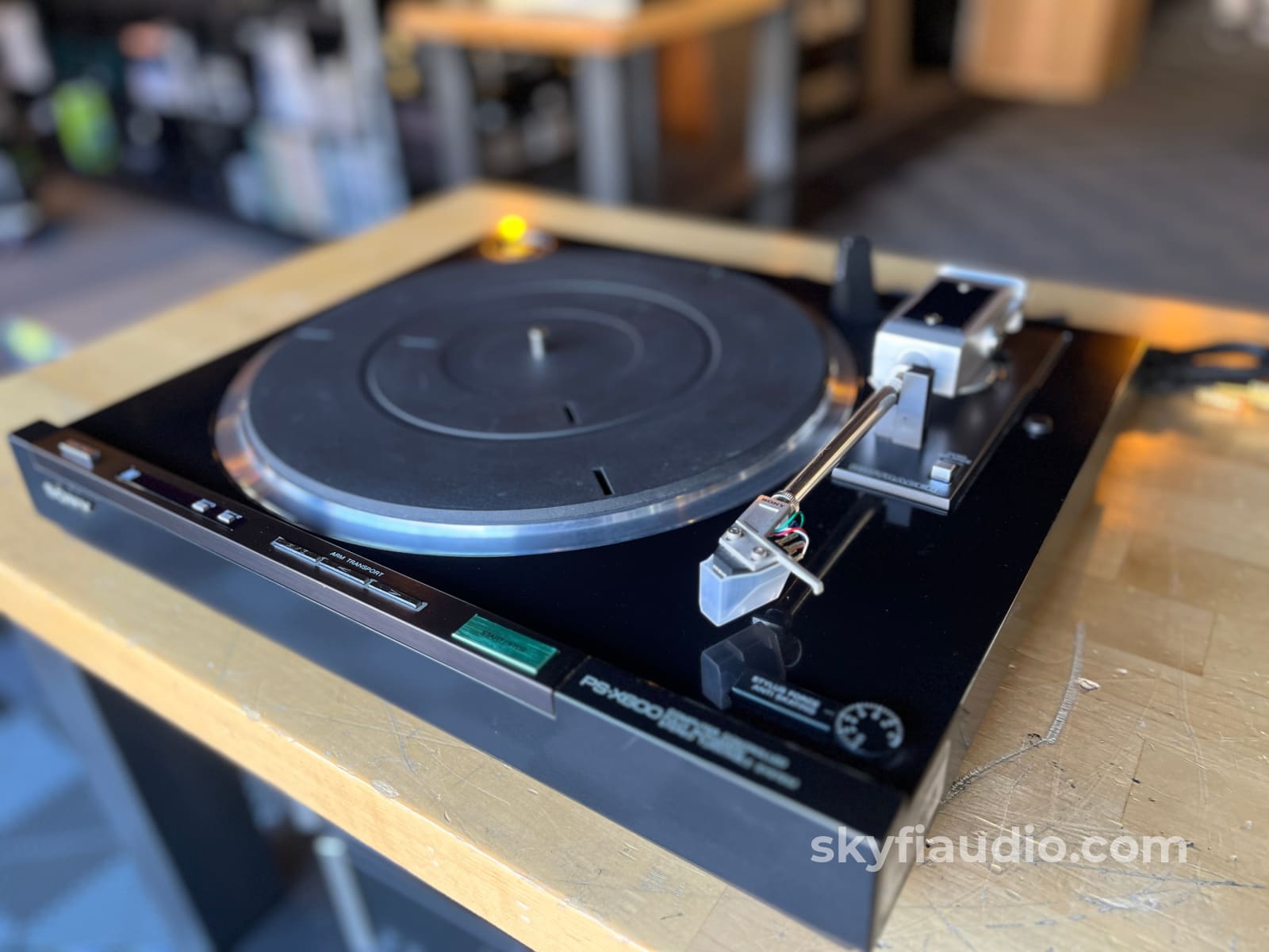 Sony Ps-X600 Direct Drive Turntable - W/ New Sumiko Wellflett (Mm) Cartridge Perfectly Calibrated.