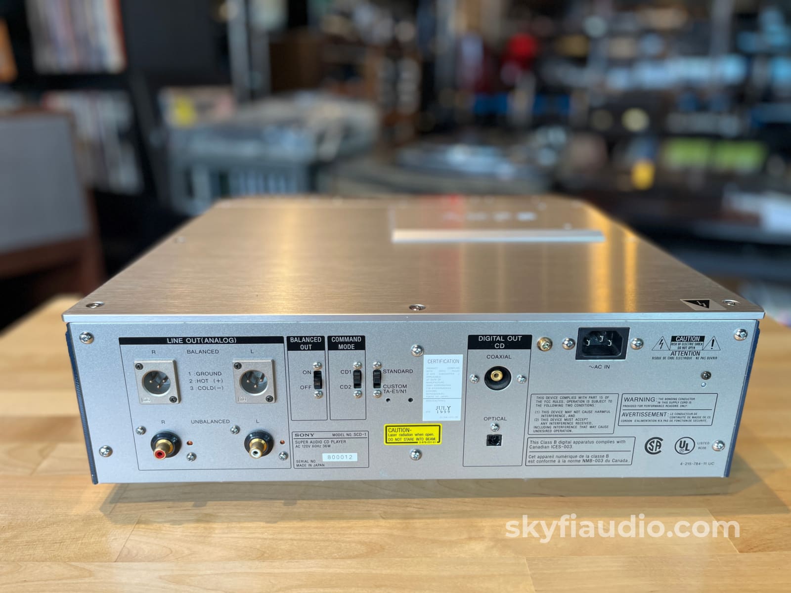 Sony SCD-1 SACD/CD Player - First SACD Player Released - CD + Digital