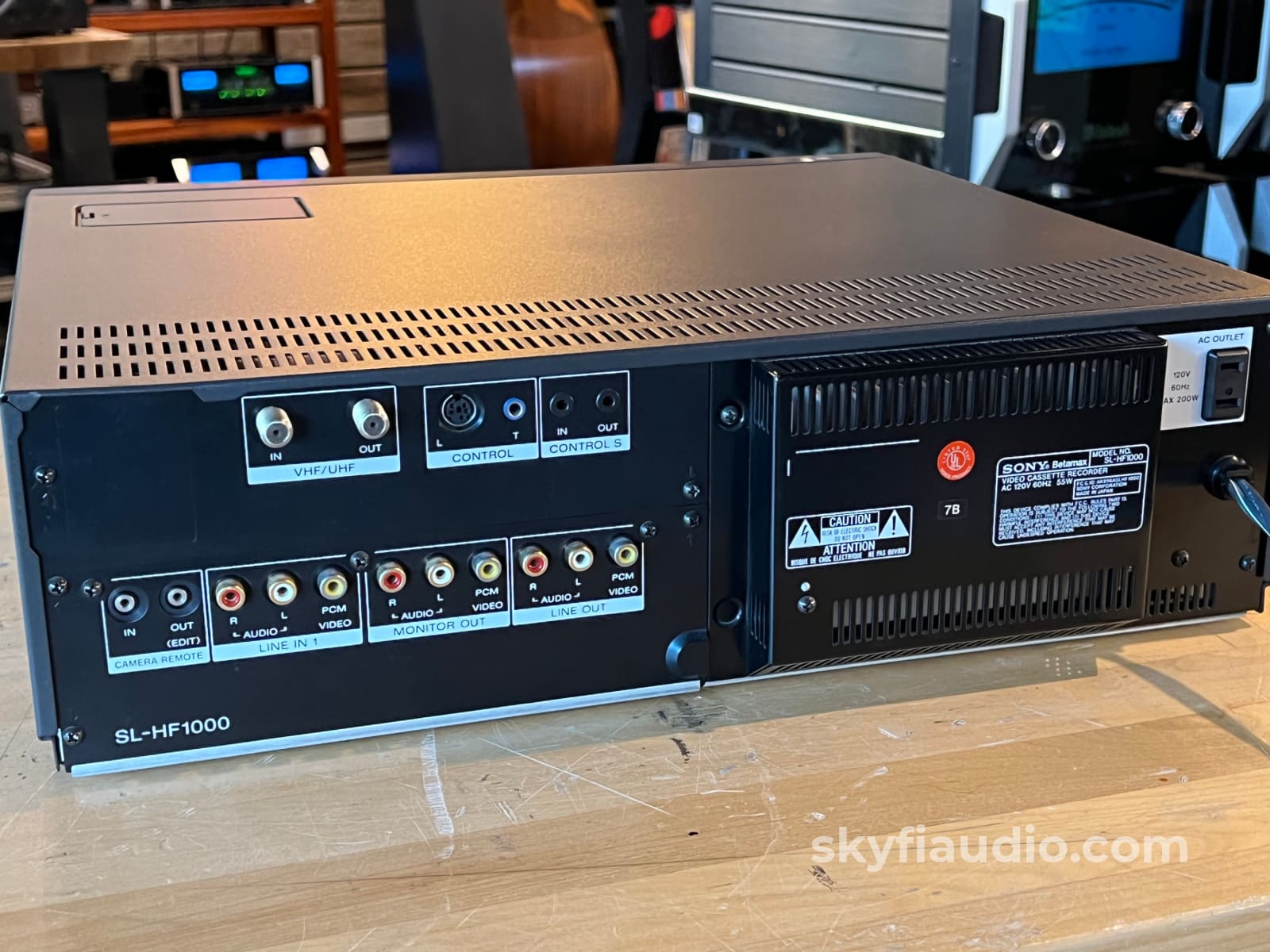 Sony Sl-Hf1000 Super Betamax Hi-Fi Survivor Condition Rare And Fully Working Accessory