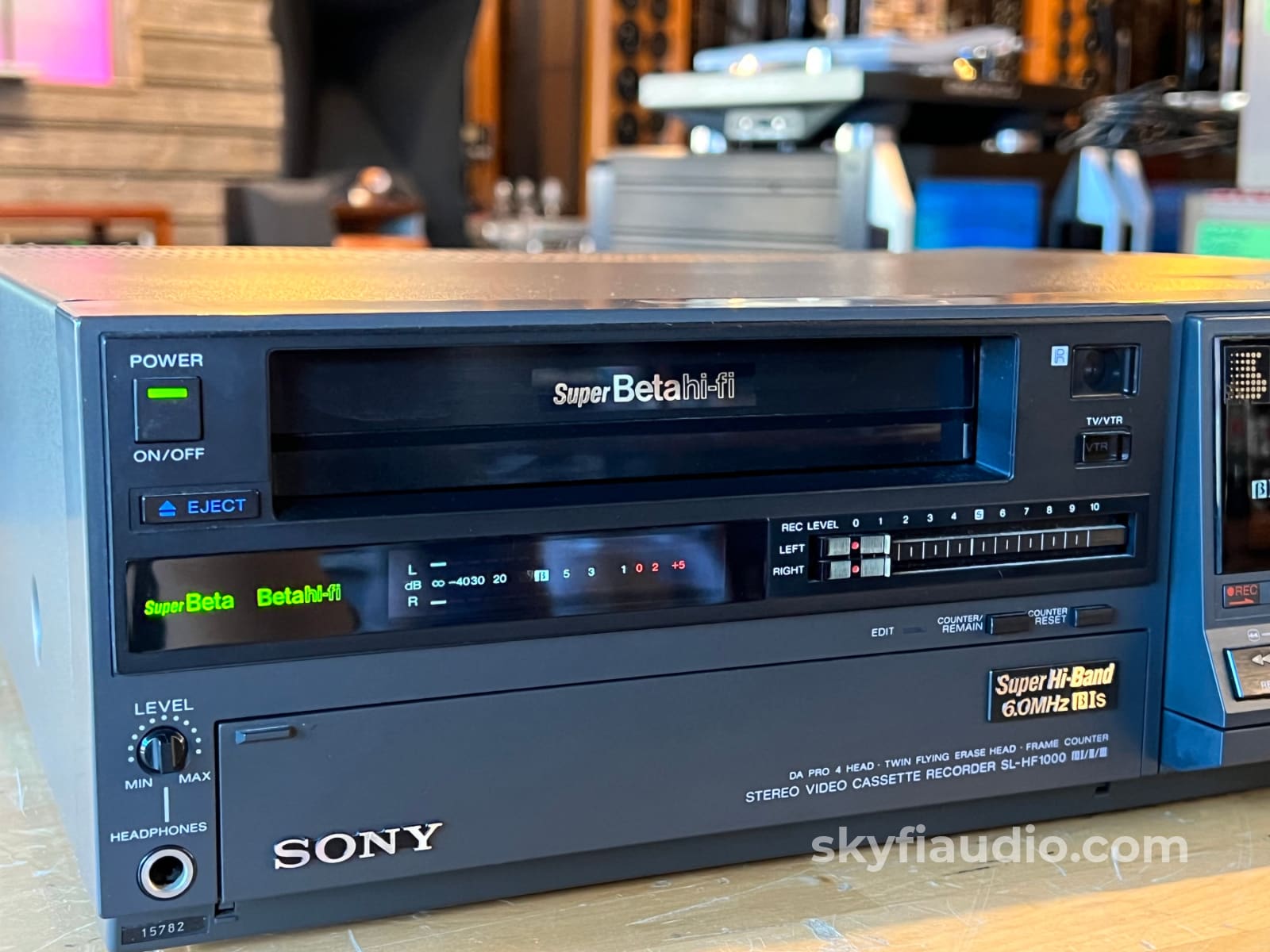 Sony Sl-Hf1000 Super Betamax Hi-Fi Survivor Condition Rare And Fully Working Accessory