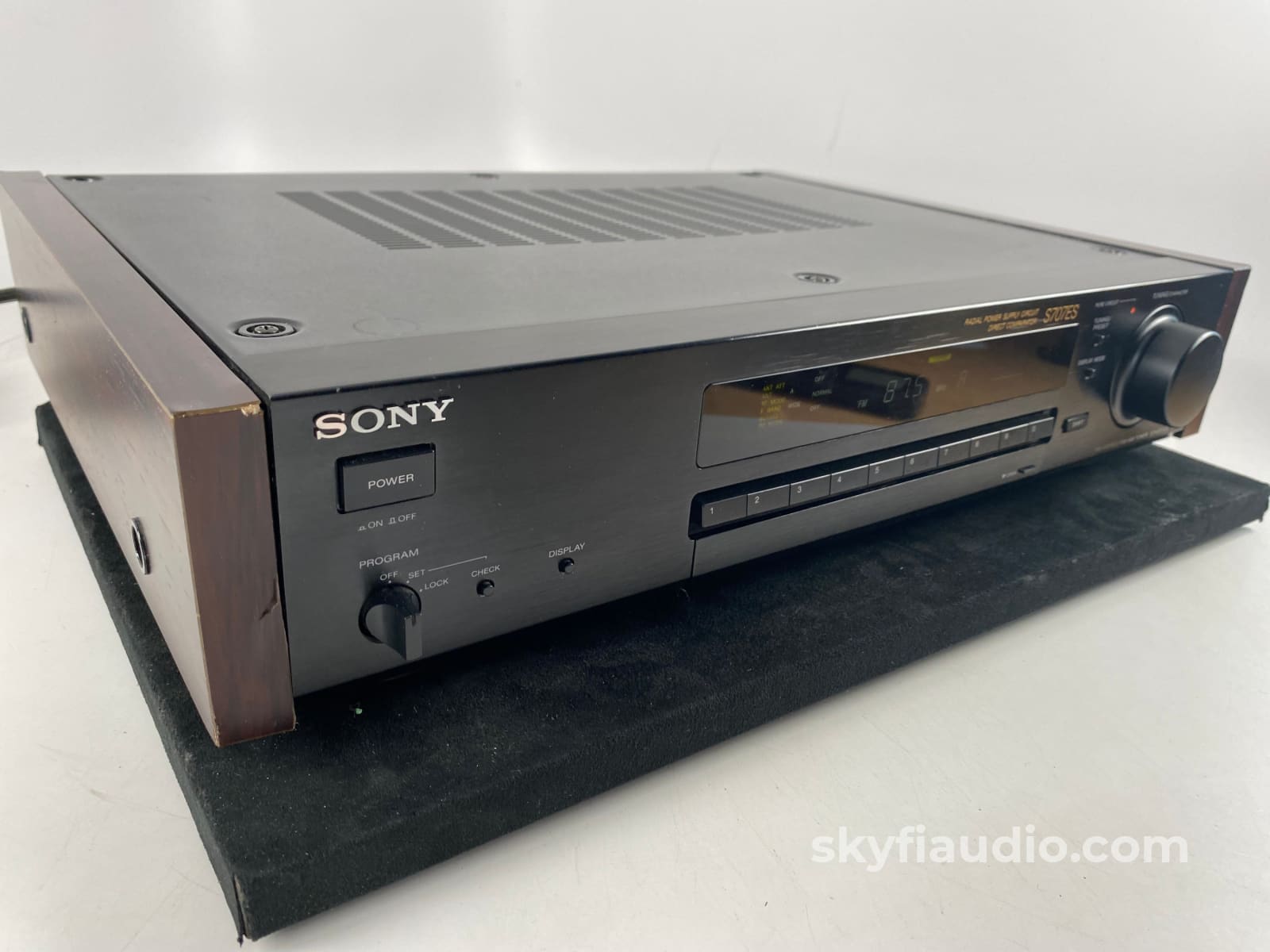 RARE Sony ST-S707ES Vintage ES Series FM Stereo / FM-AM Tuner RARE Sony ST-S707ES Vintage ES Series FM Stereo / FM-AM Tuner