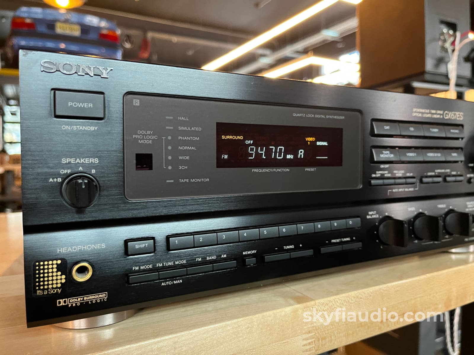 Sony GX67ES Vintage Receiver Integrated Amplifier