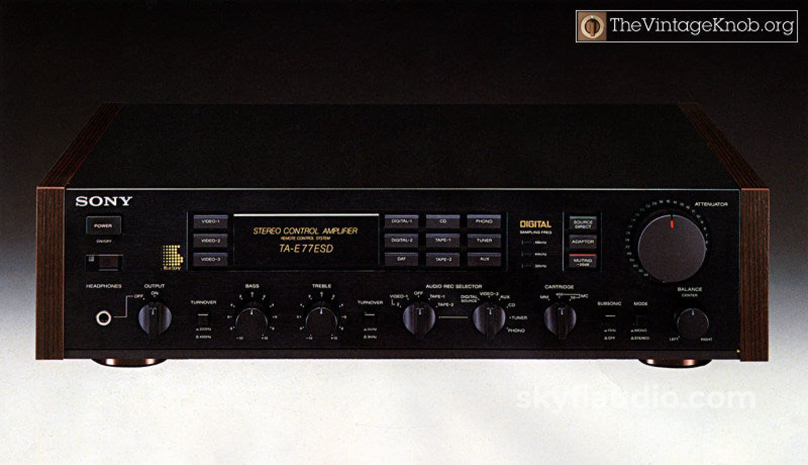 Sony Ta-E77Esd Preamplifier - Best