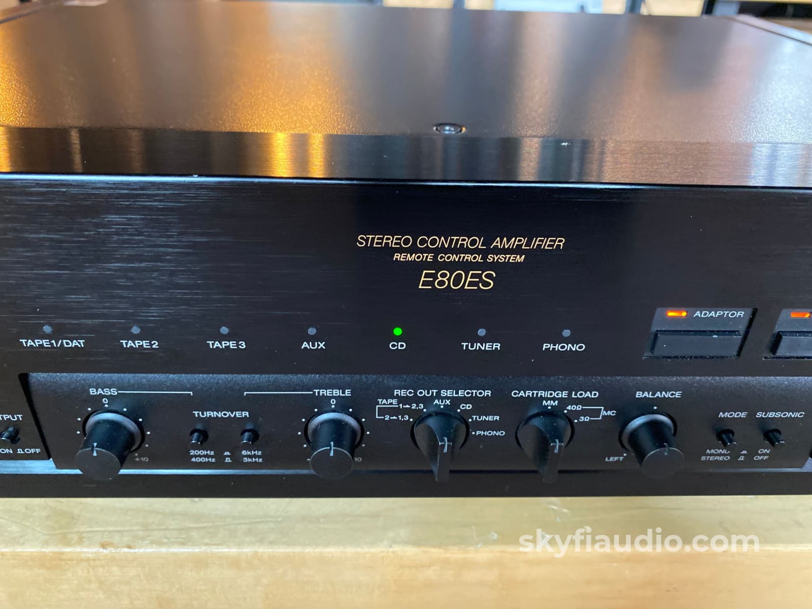 Sony Ta-E80Es Analog Preamp With Phono Watch Video! Rec0T1O0Myntes6Nd