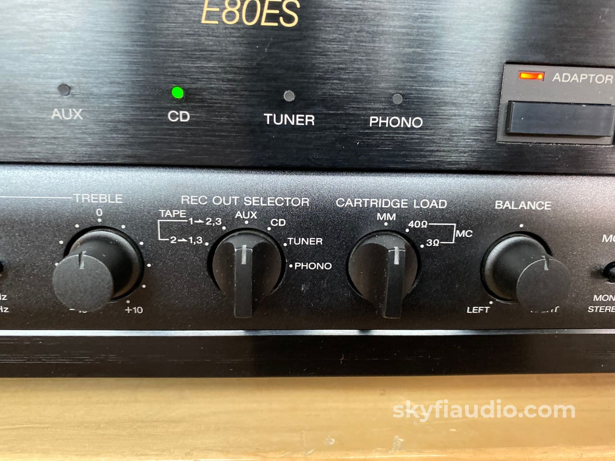 Sony Ta-E80Es Analog Preamp With Phono Watch Video! Rec0T1O0Myntes6Nd