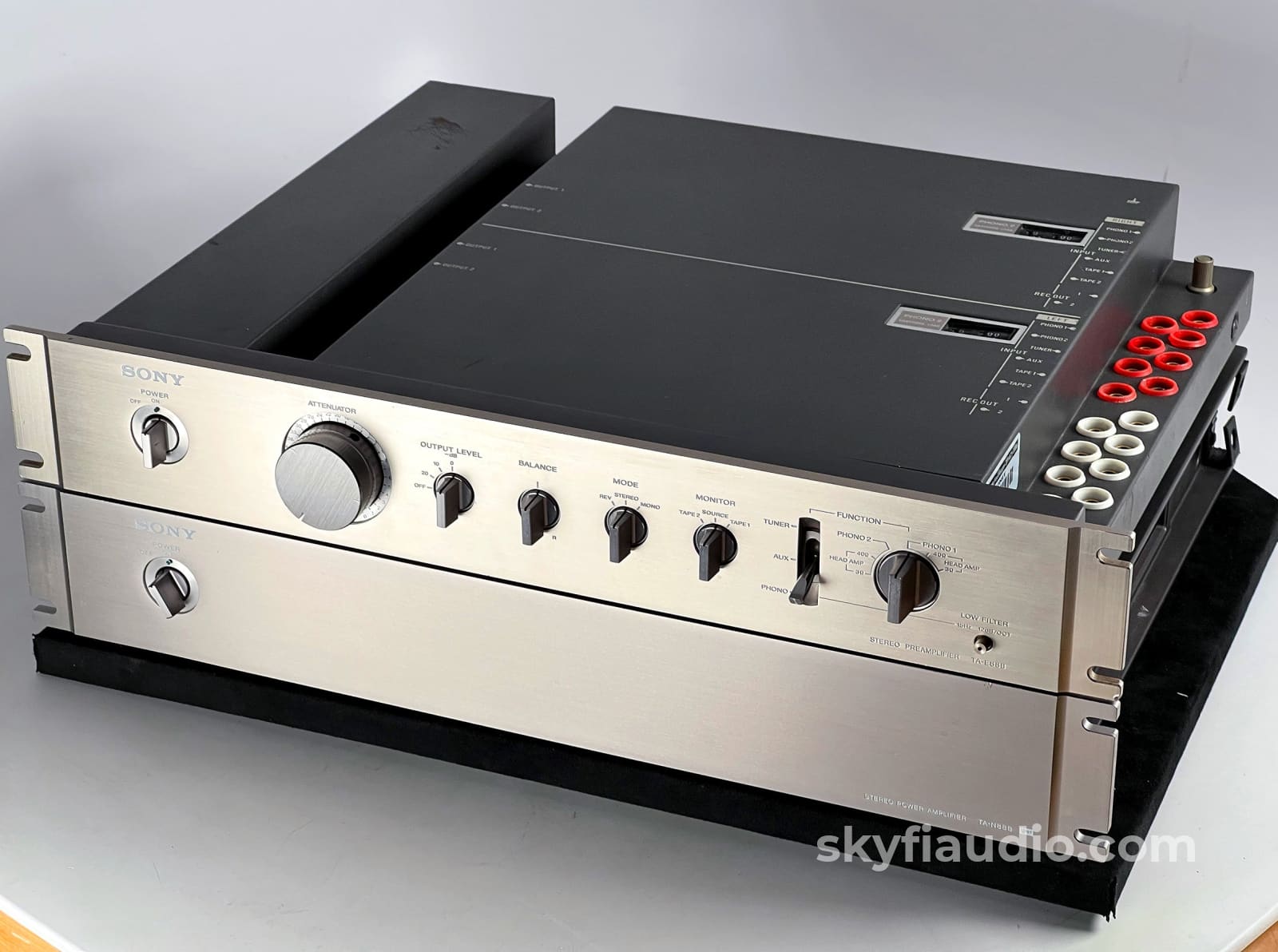 Sony Ta-E88B And Ta-N88B Preamp/Amplifier Combo - Super Rare Preamplifier