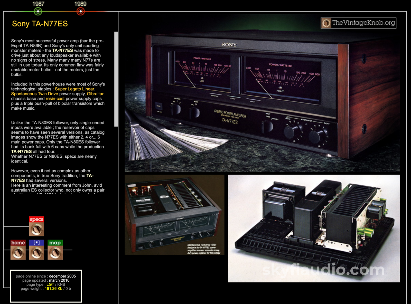 Sony TA-N77ES Power Amplifier - Holy Grail from Sony - Amplifier