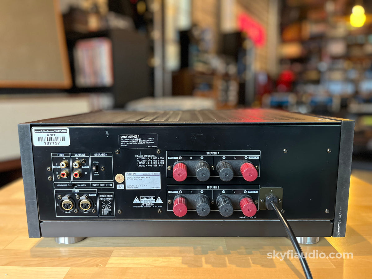 Sony TA-N80ES Vintage ES Series Solid State Amplifier - 200W - Amplifier
