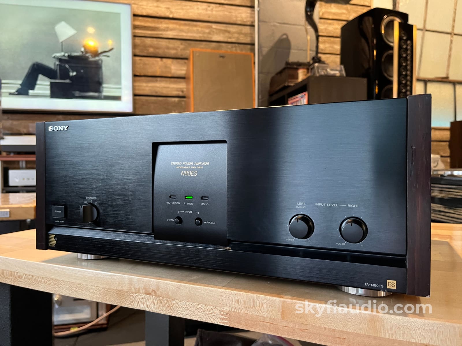 Sony TA-N80ES Mk1 Vintage ES Series Solid State Amplifier - 200W - Amplifier