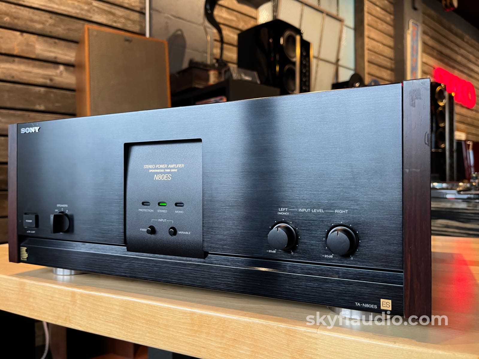 Sony TA-N80ES Vintage ES Series Solid State Amplifier - 200W - Amplifier